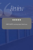 Organ Vista Storage Customer Review